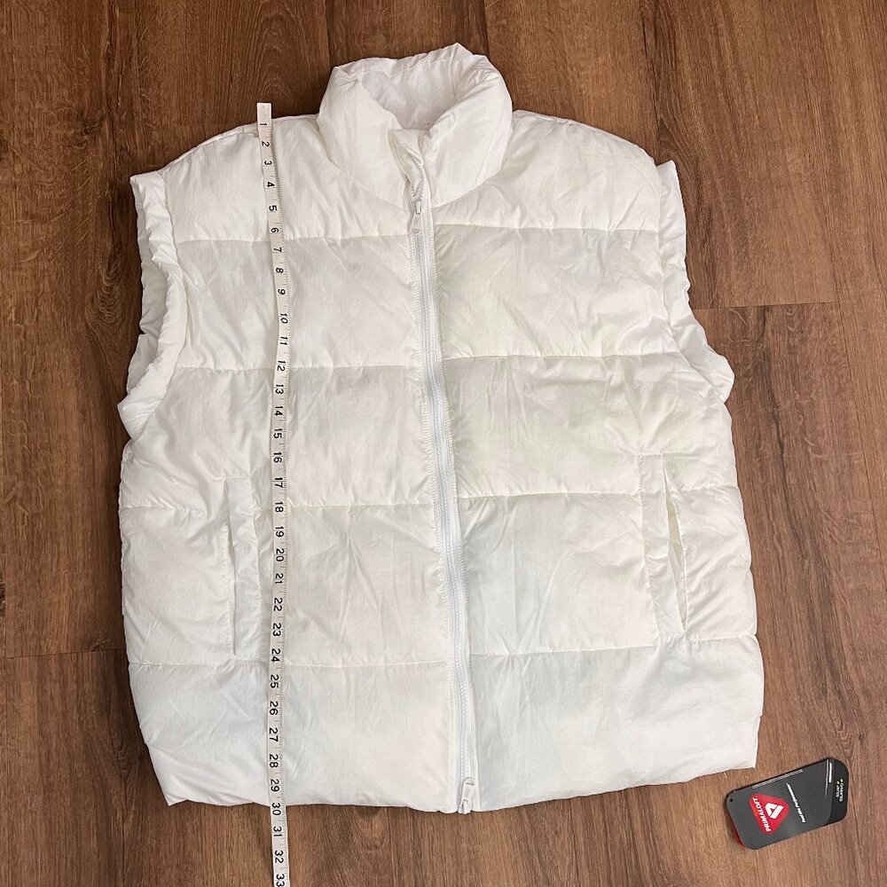NEW Free People Movement White In A Bubble Puffer Vest Jacket - Picture 12 of 14